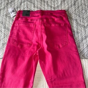 Kut from the Kloth Women's Kelsey Ankle Jeans Bubblegum 4